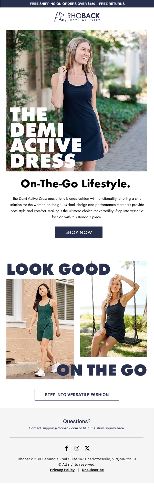 Demi Active Dress