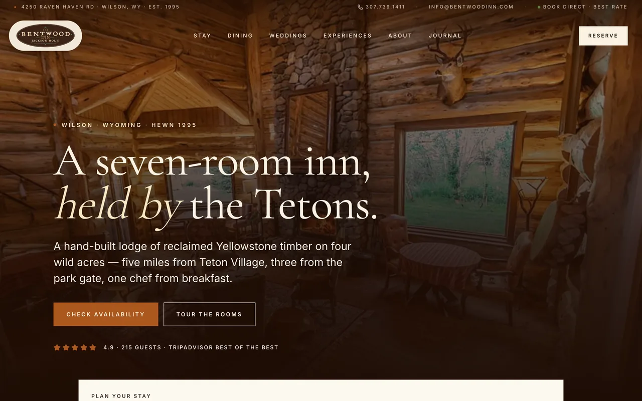 BRCG work: Bentwood Inn