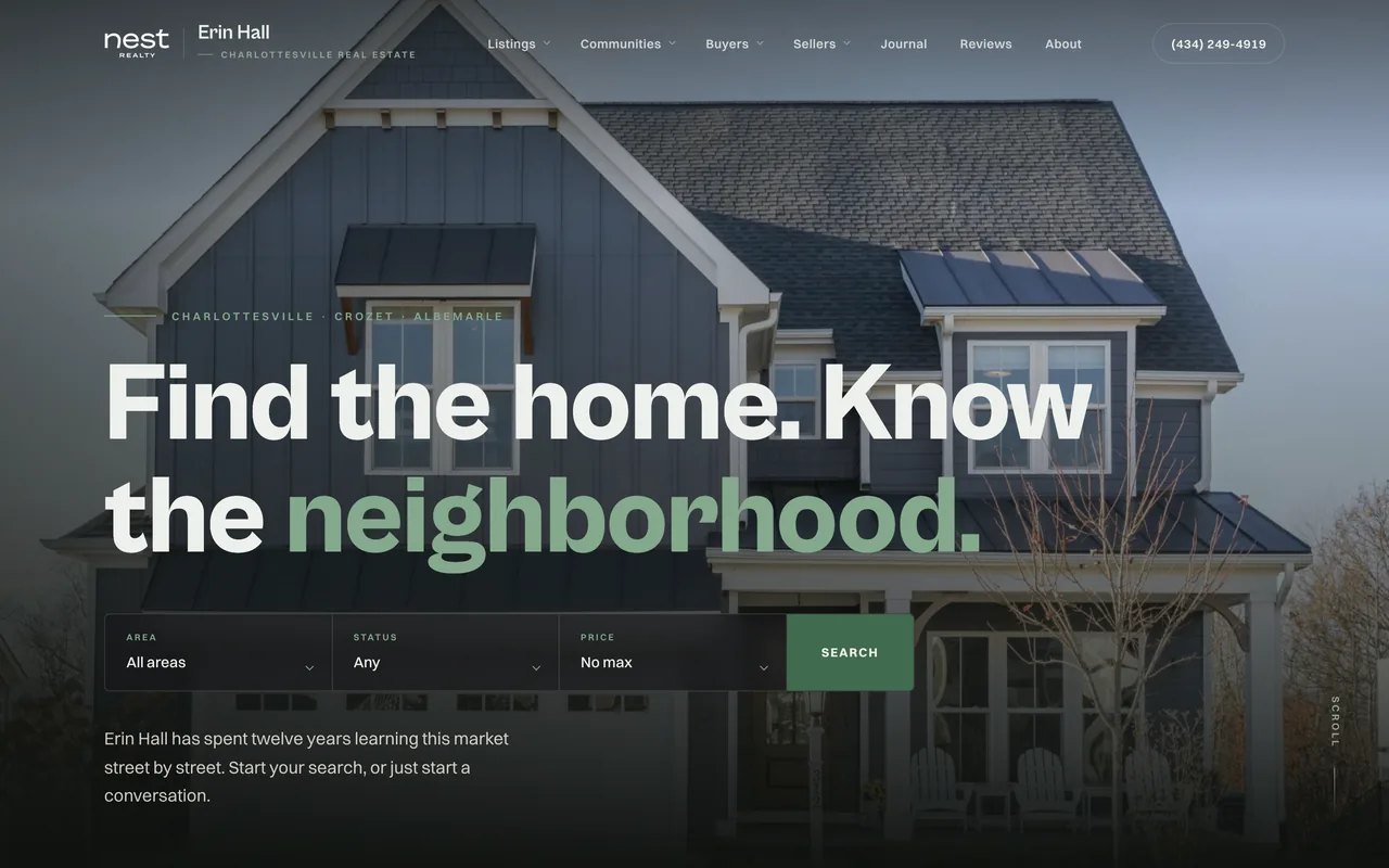 BRCG work: Erin Hall Realty