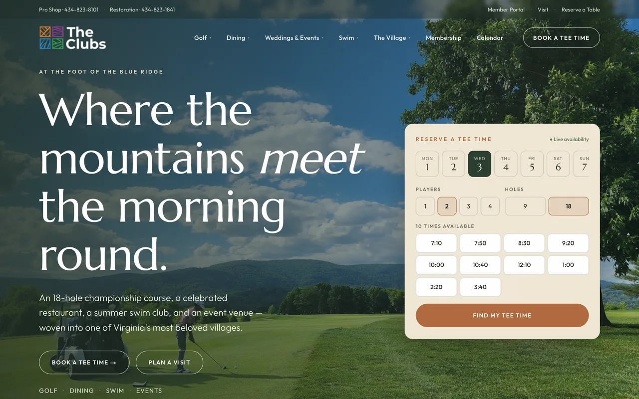 BRCG work: Clubs at Old Trail