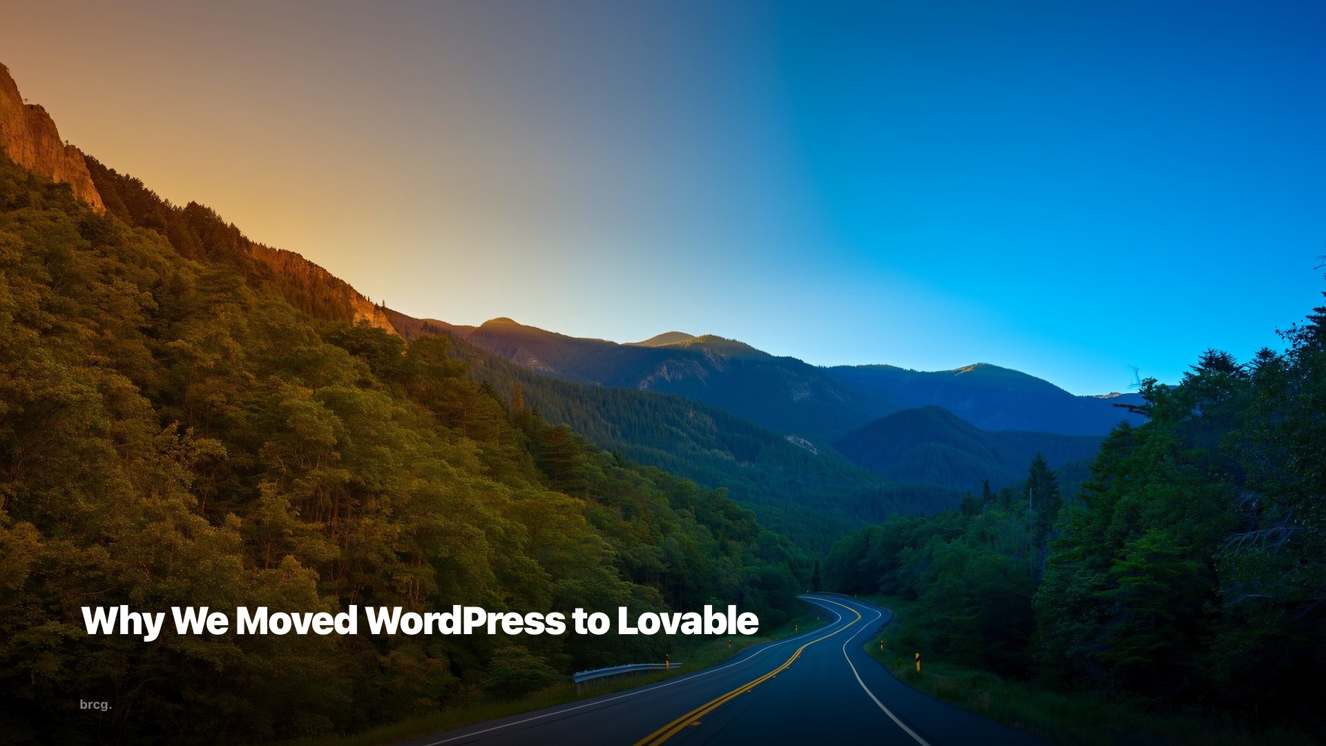 Why We Moved from WordPress to Lovable.dev